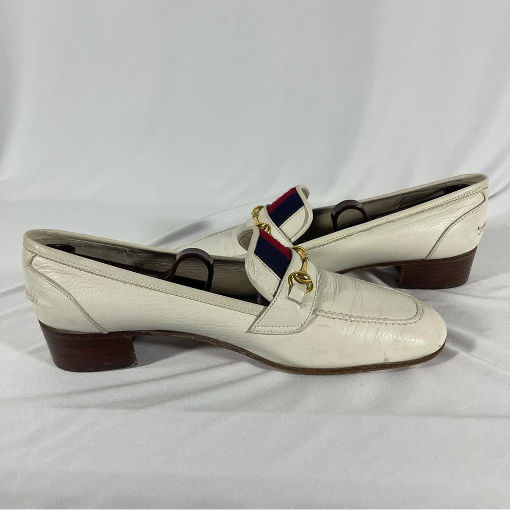 Gucci Women's White Loafers - Picture 4 of 14